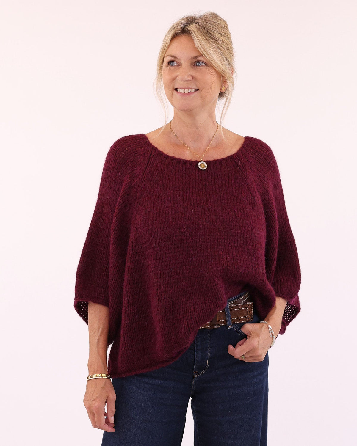 Alpaca Blend Swing Jumper