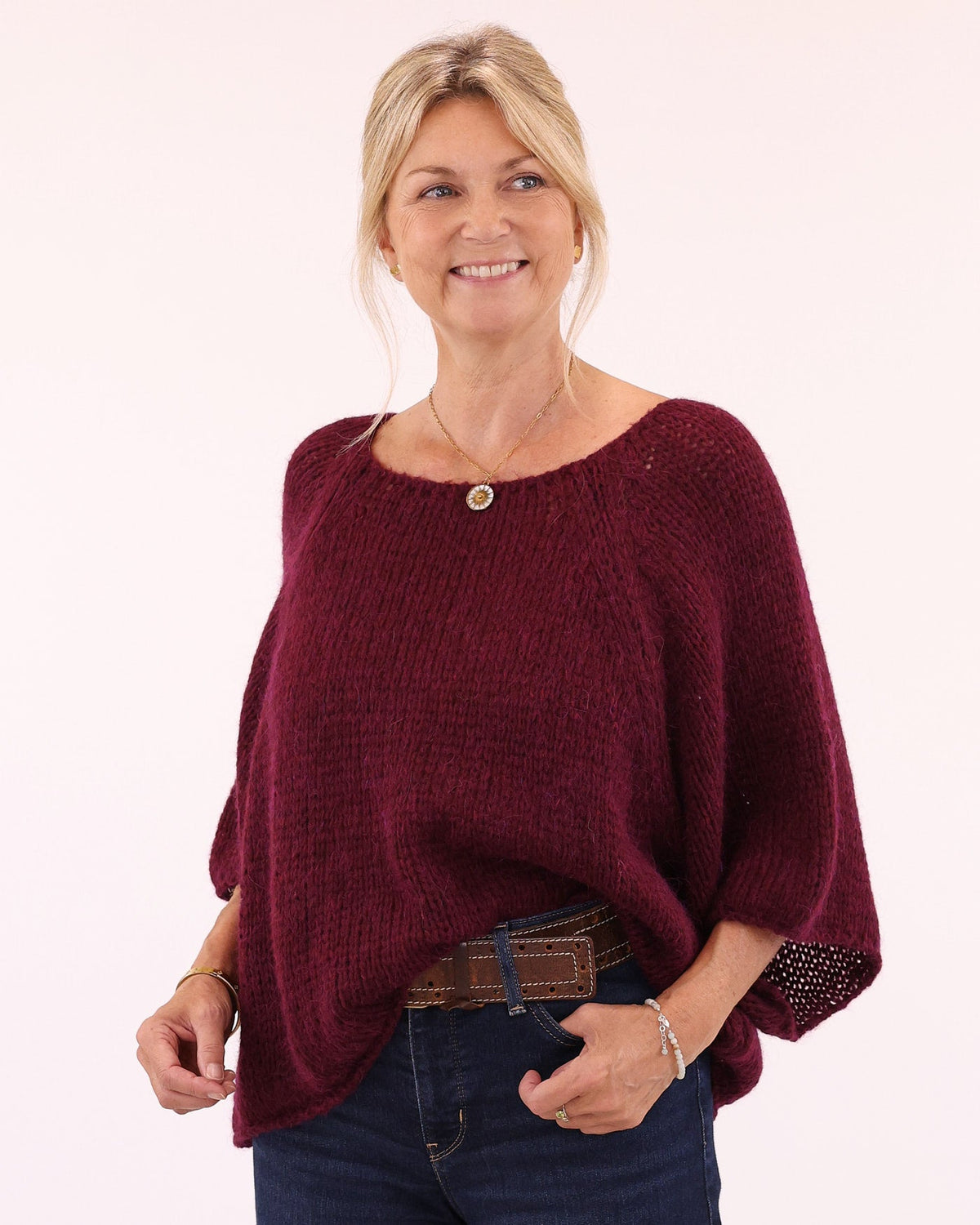 Alpaca Blend Swing Jumper