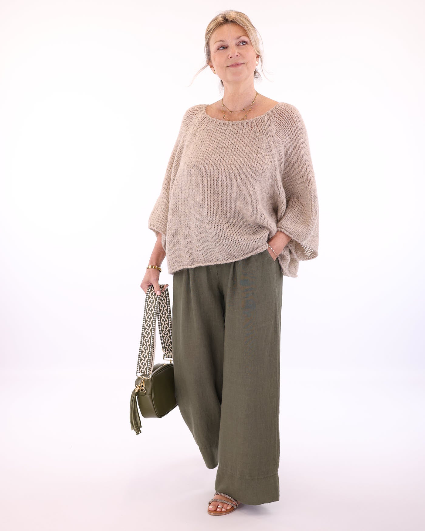 Alpaca Blend Swing Jumper