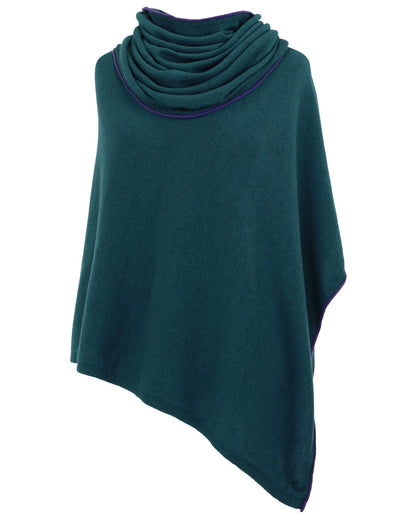 Cashmere Blend Contrast Edge Snood