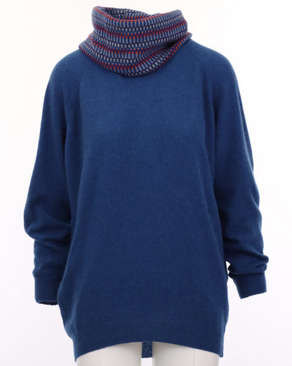 Cashmere Blend Raglan Sleeve Jumper