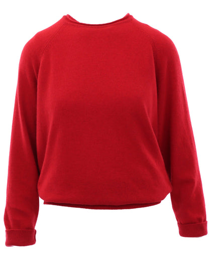 Cashmere Blend Raglan Sleeve Jumper