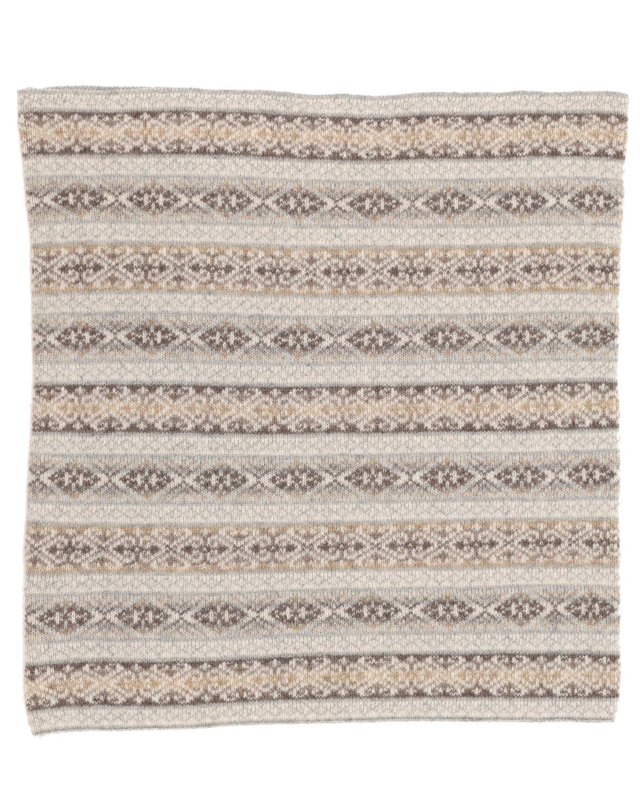 Cashmere Blend Fairisle Snood