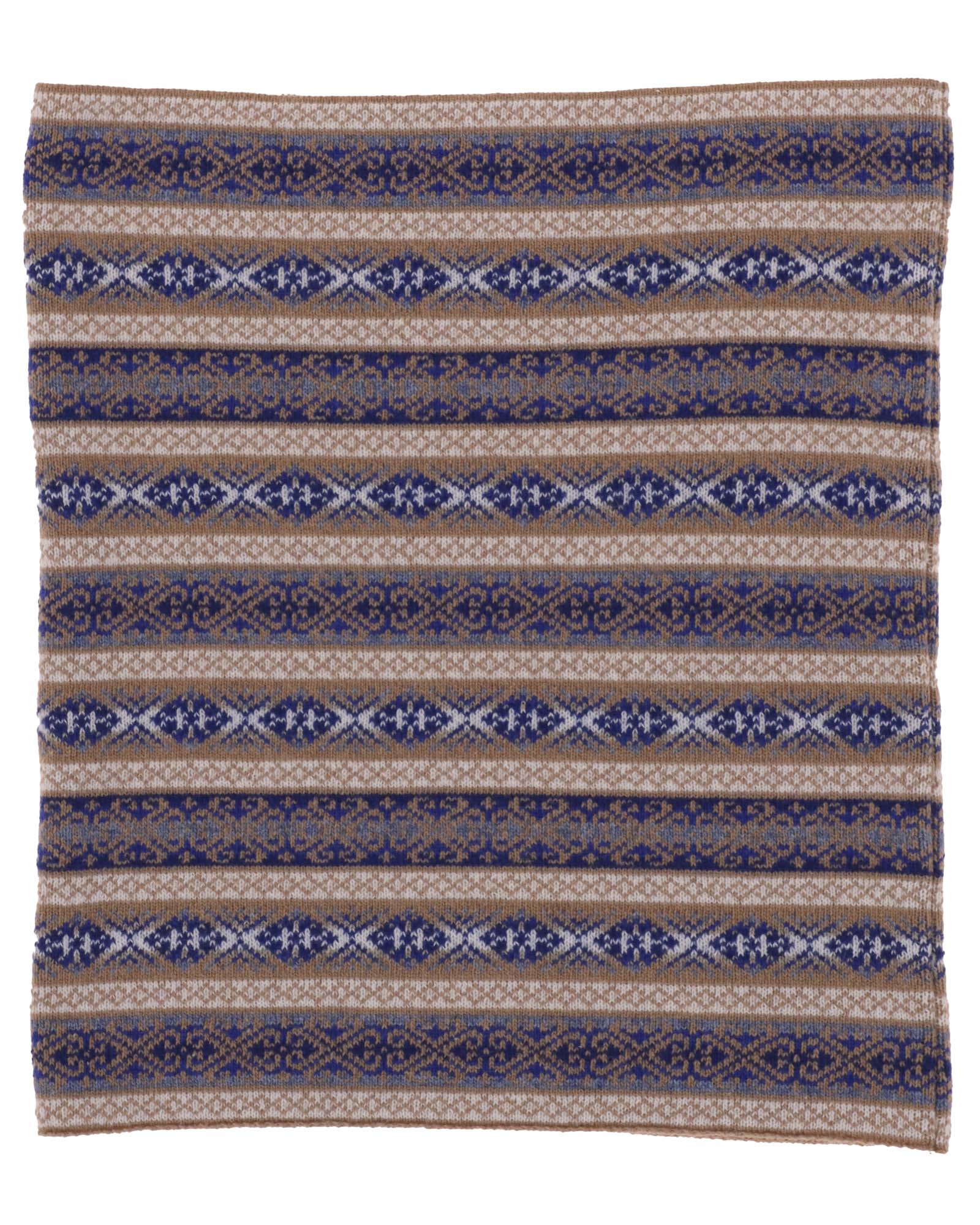 Cashmere Blend Fairisle Snood