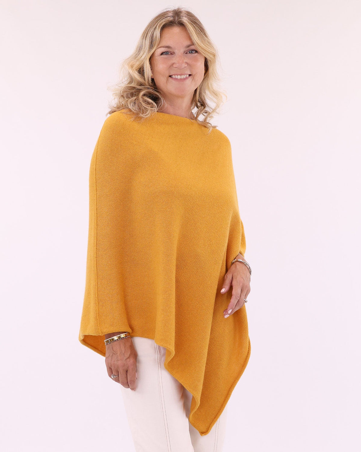 Cashmere Blend Poncho