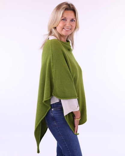 Cashmere Blend Poncho