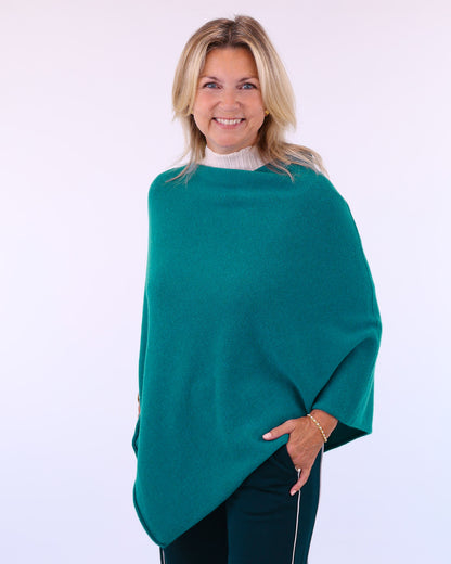 Cashmere Blend Poncho