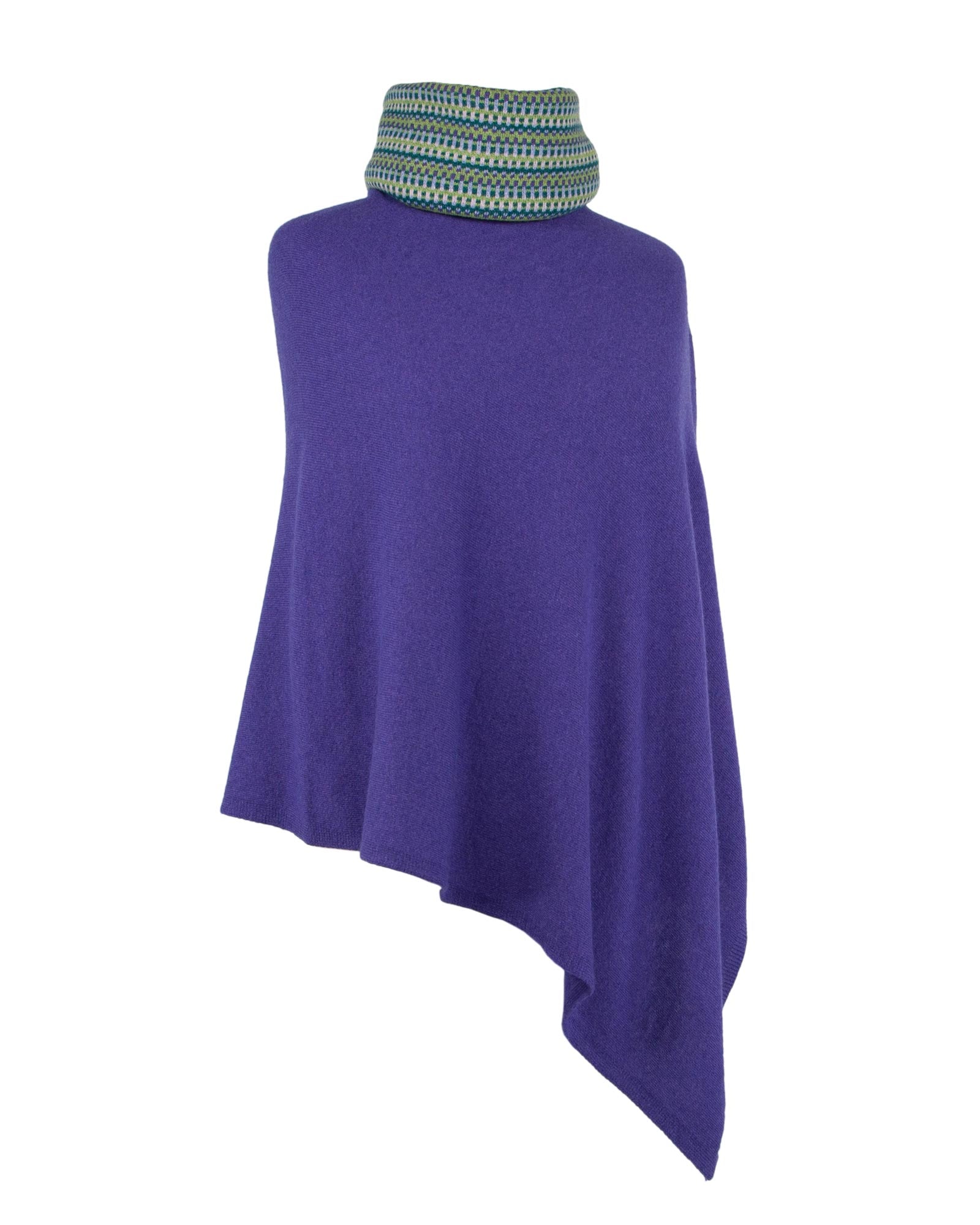 Cashmere Blend Geo Snood – Cadenza Italy