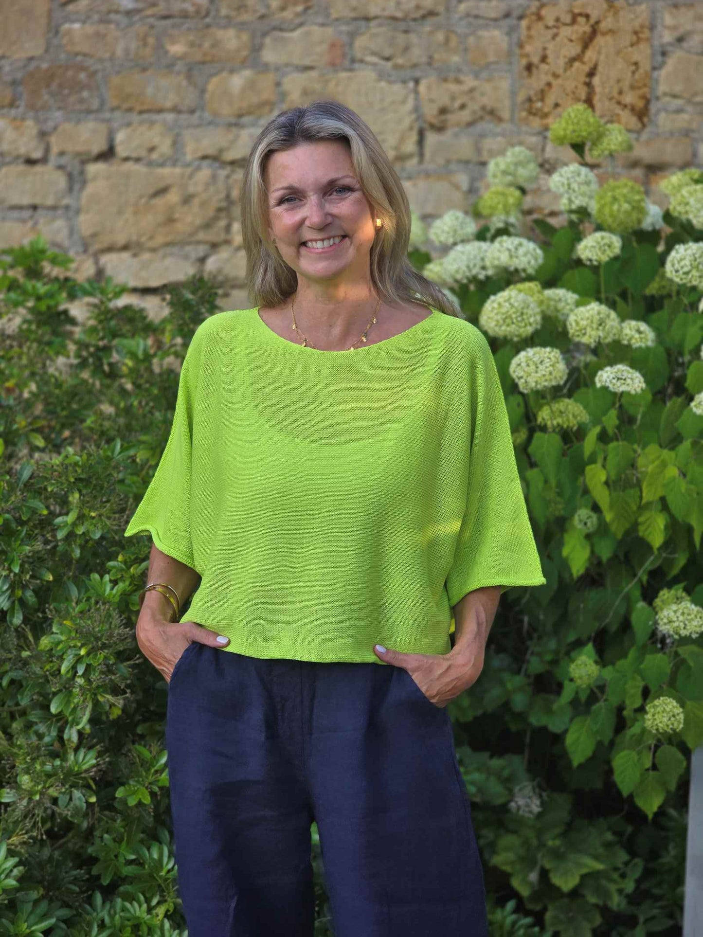 Cotton Blend Short Tunic Top
