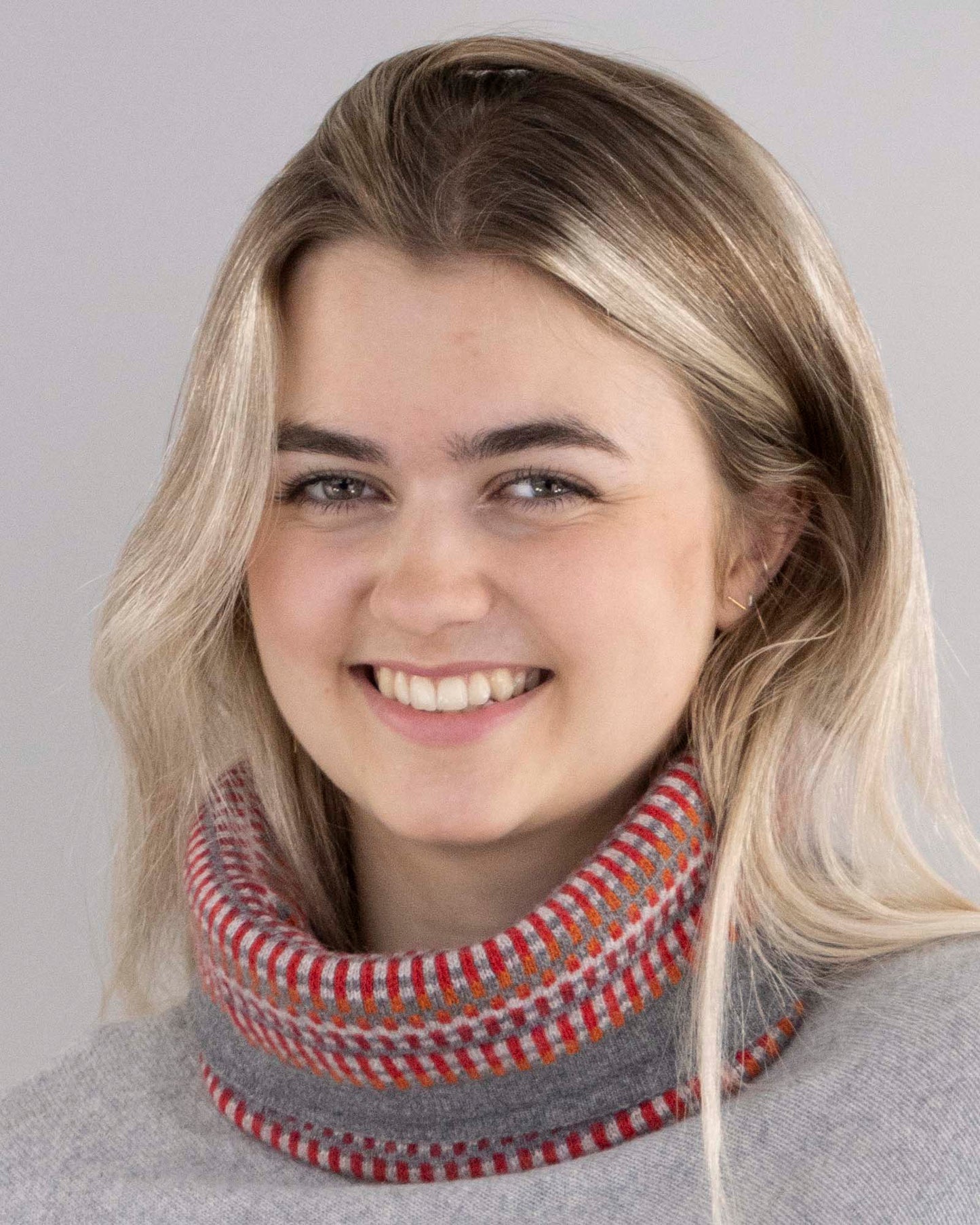 Cashmere Blend Geo Snood