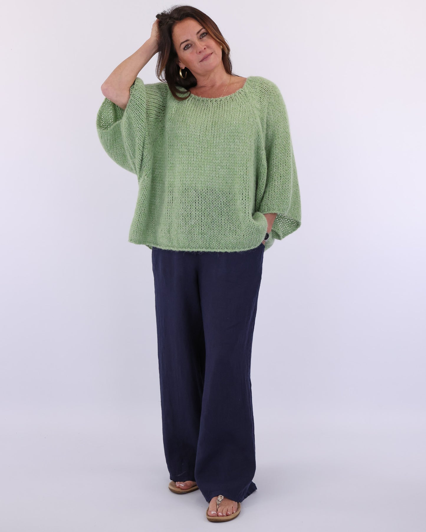 Alpaca Blend Swing Jumper