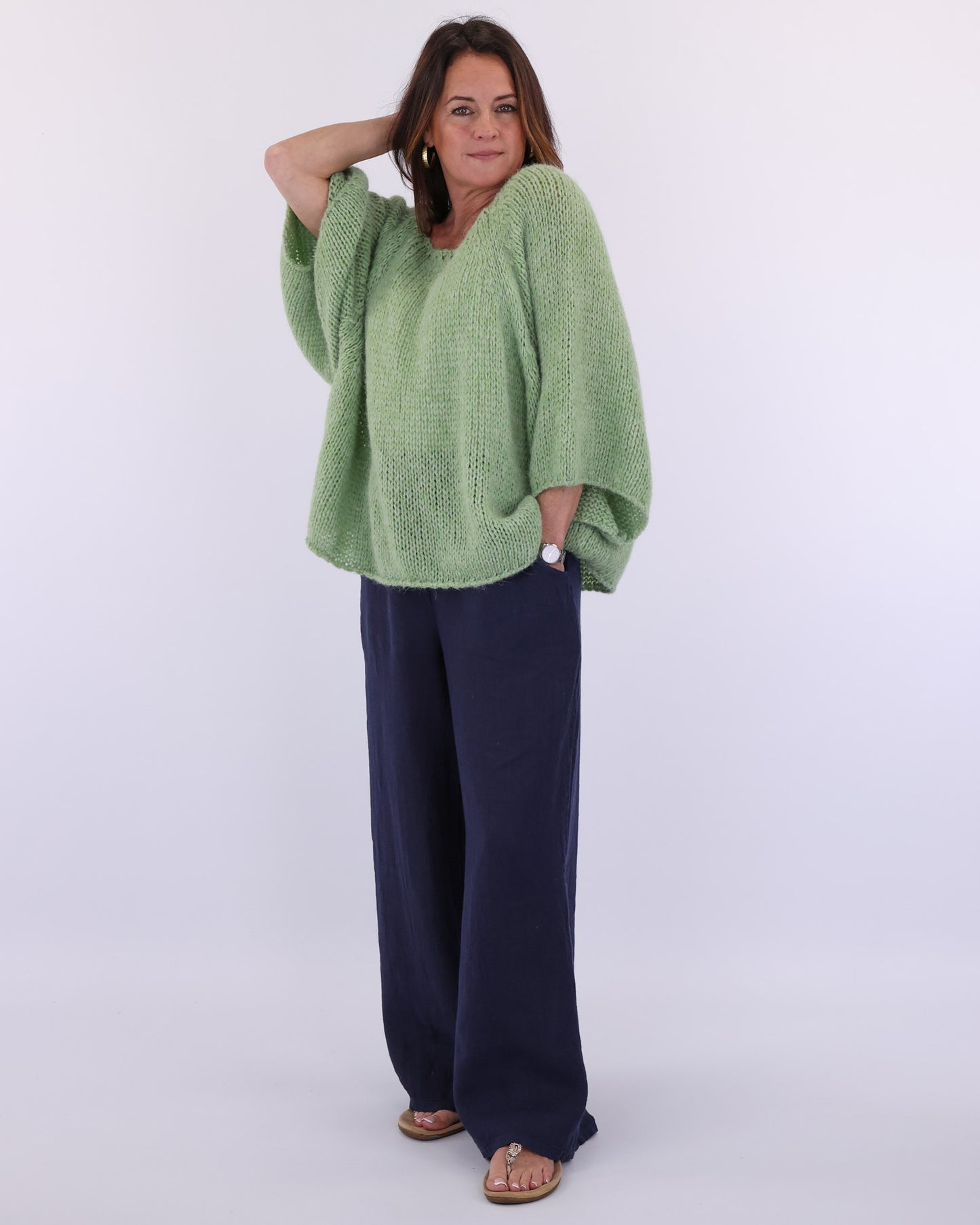 Alpaca Blend Swing Jumper