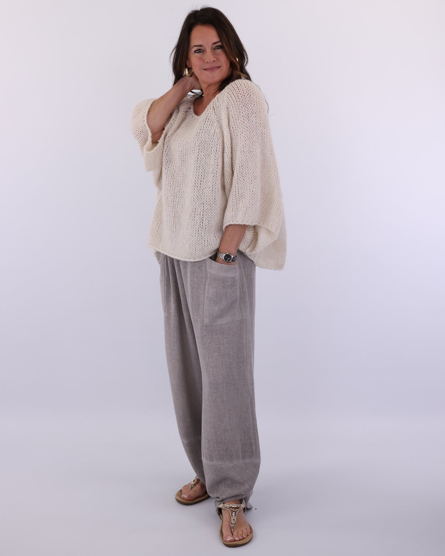 Alpaca Blend Swing Jumper