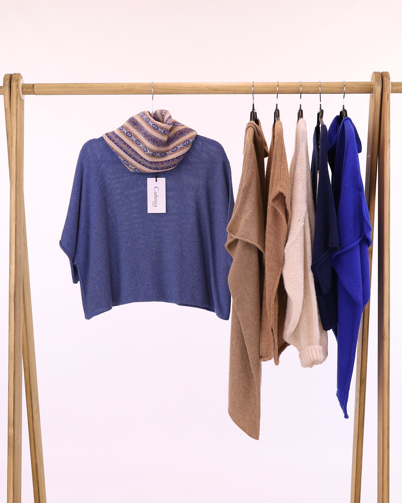Cashmere Blend Fairisle Snood
