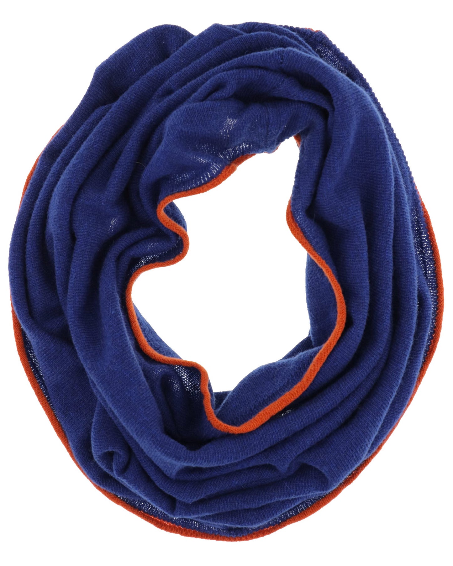 Cashmere Blend Contrast Edge Snood