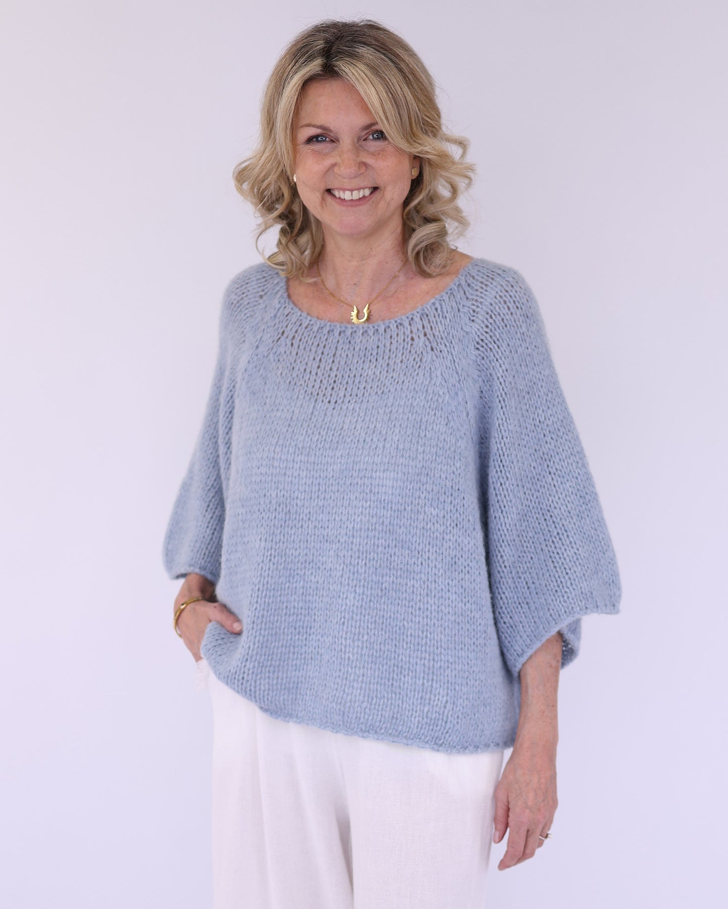 Alpaca Blend Swing Jumper