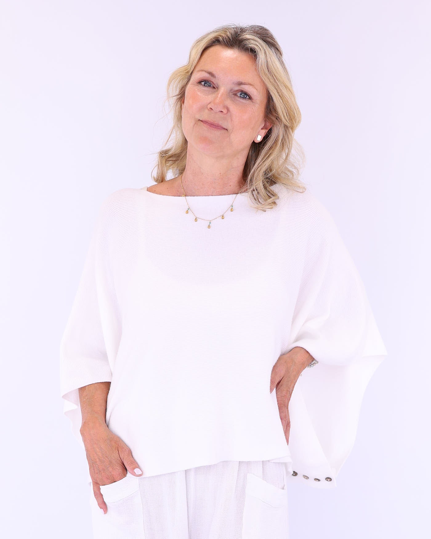 Summer Throwover with Buttons