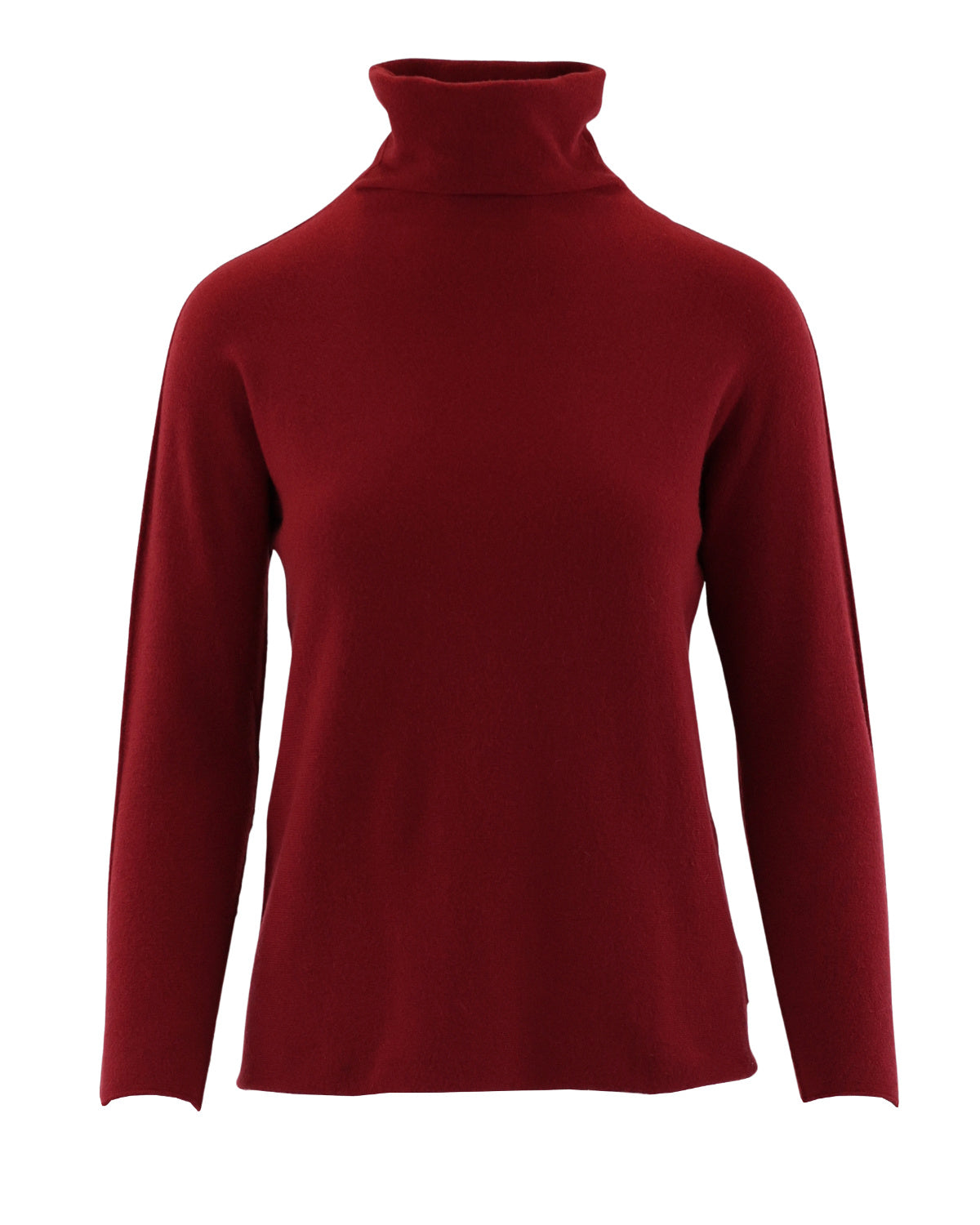 Viscose Blend High Neck Jumper