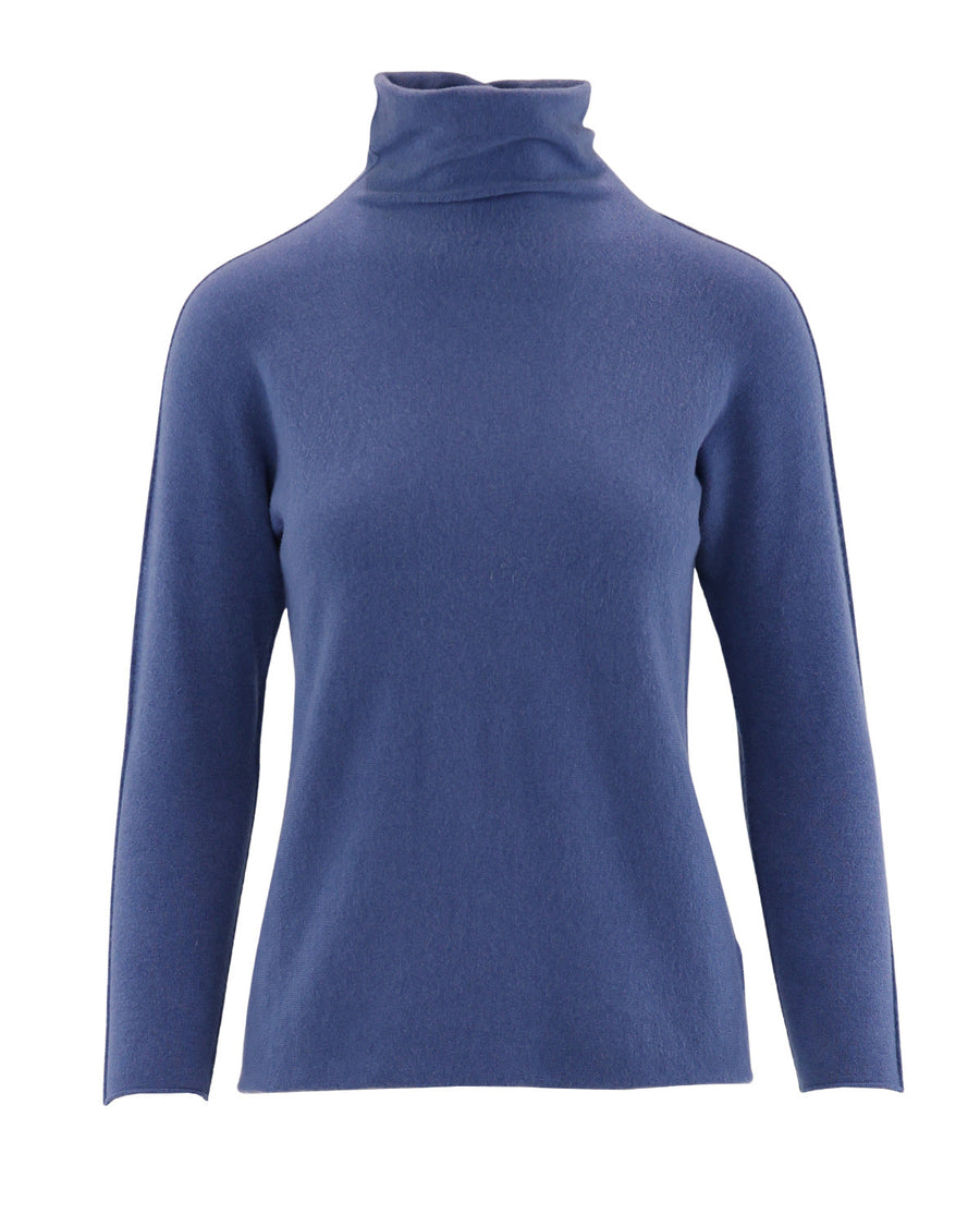 Viscose Blend High Neck Jumper