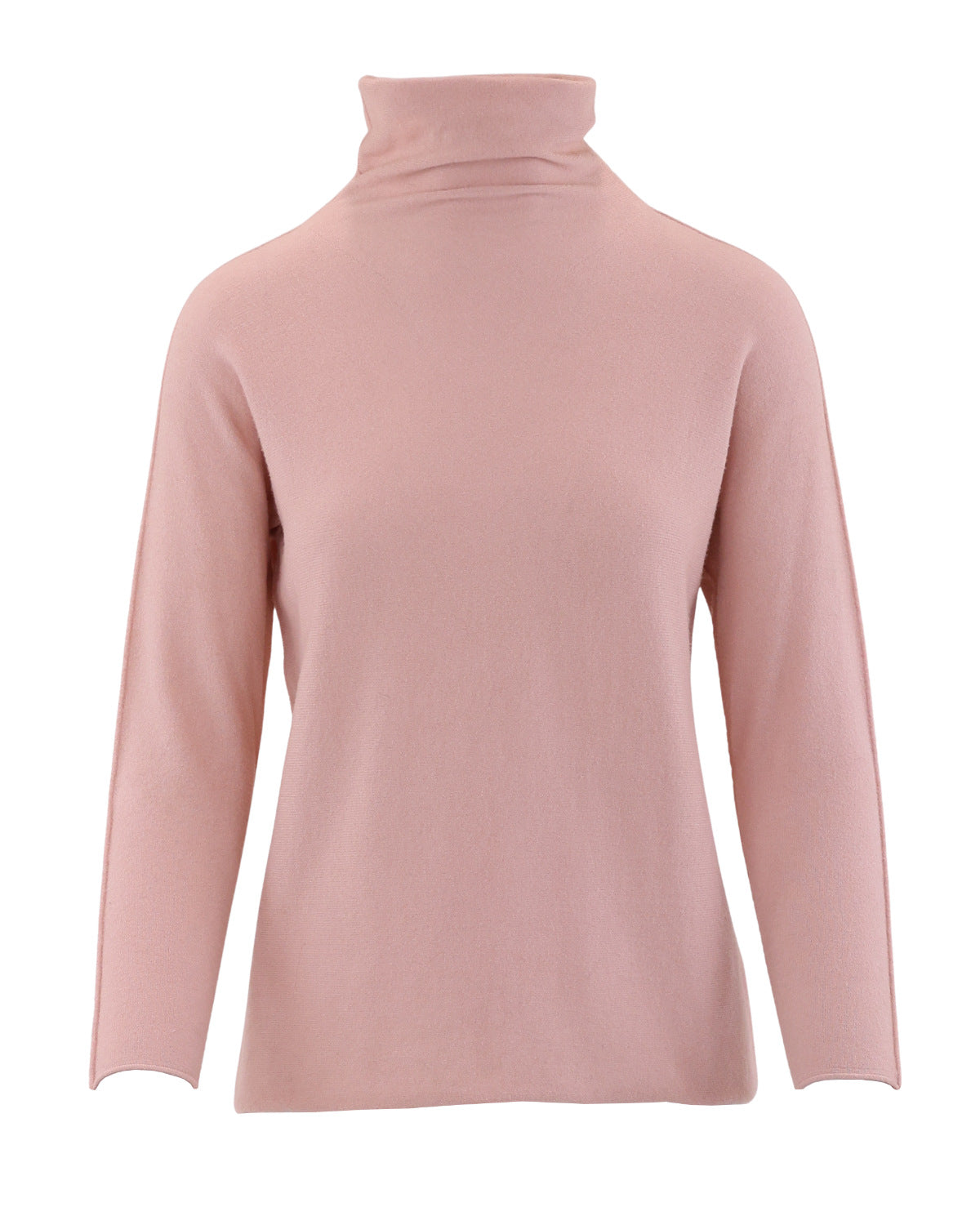 Viscose Blend High Neck Jumper