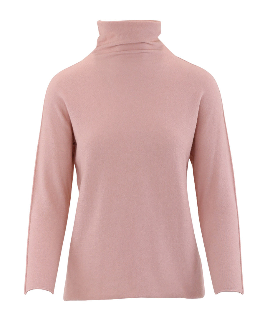 Viscose Blend High Neck Jumper