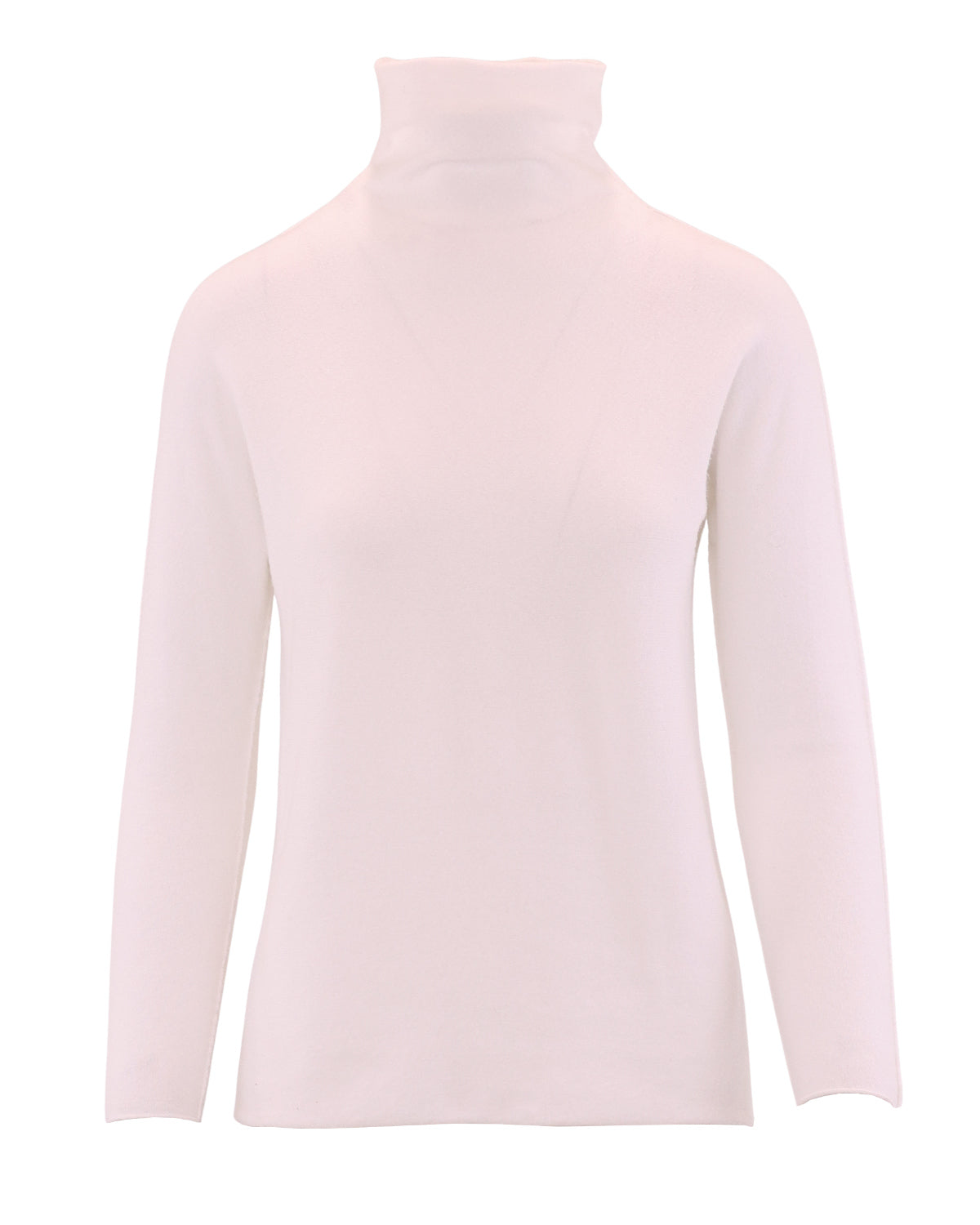 Viscose Blend High Neck Jumper