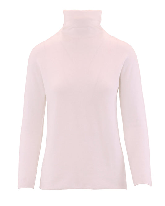 Viscose Blend High Neck Jumper