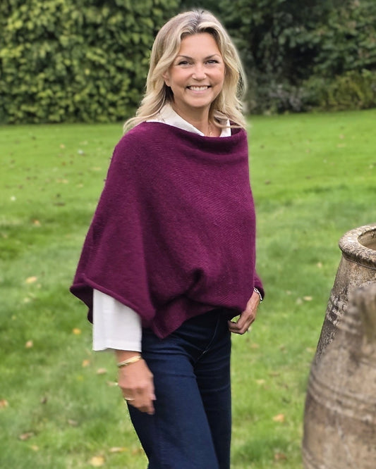Alpaca Blend Poncho