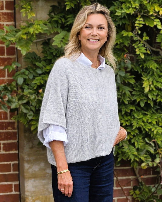 Alpaca Blend Short Tunic Top