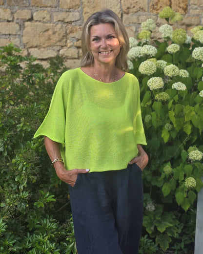 Cotton Blend Short Tunic Top