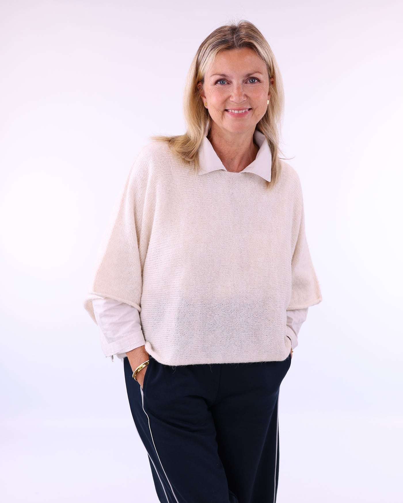 Alpaca Blend Short Tunic Top
