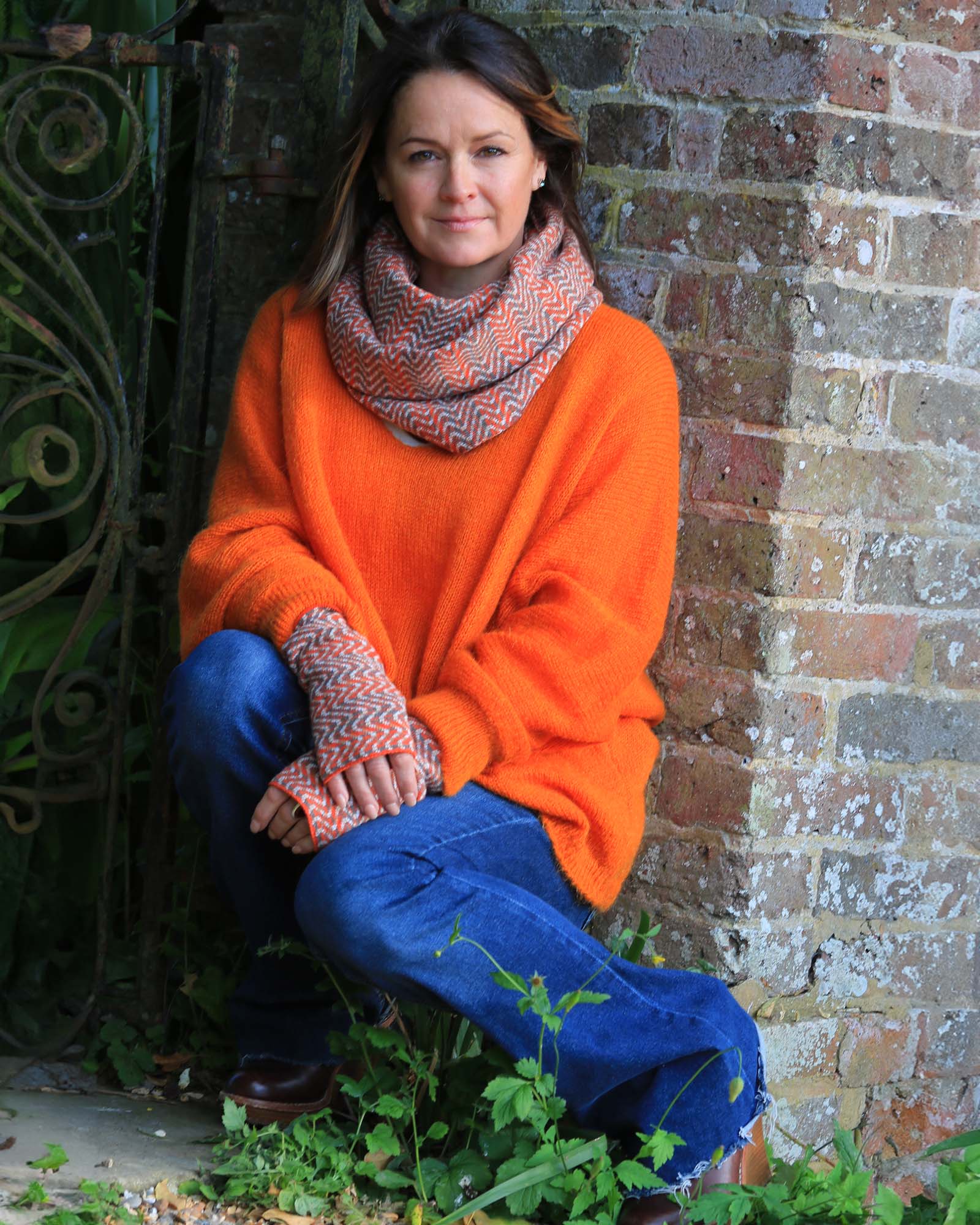 Cashmere Blend Ripple Snood