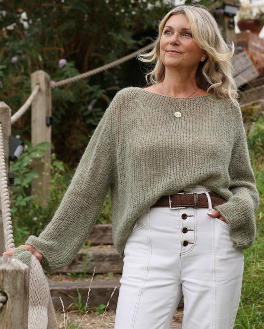Alpaca Blend Fine Knit Jumper
