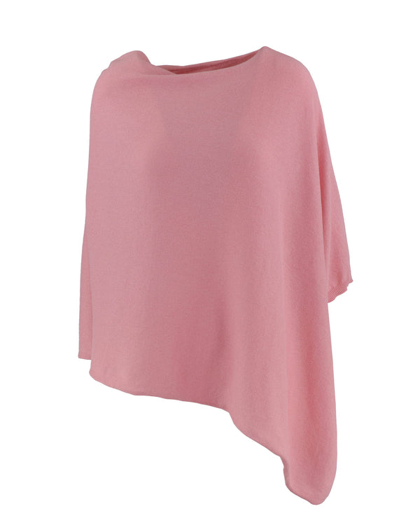 Eco Collection 100% Organic Cotton Poncho Rose Pink